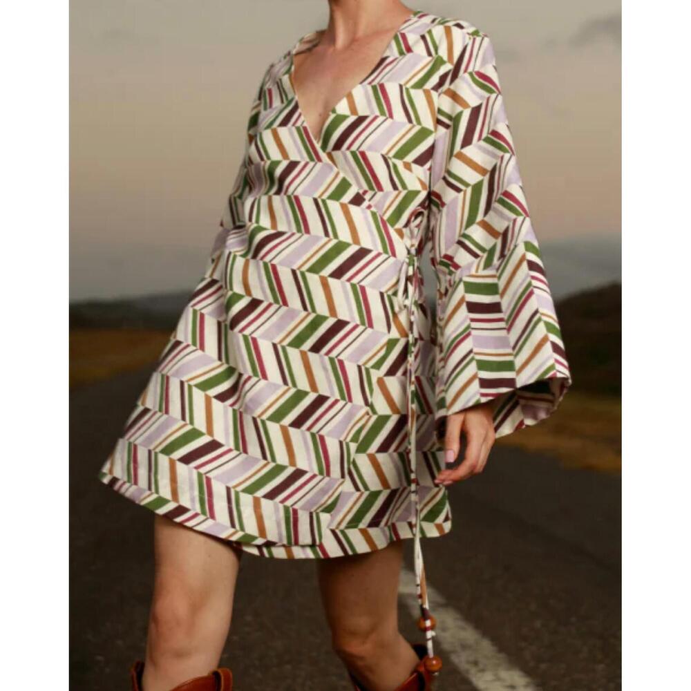NEW PROJECT ADAMO magen tunic dress in white